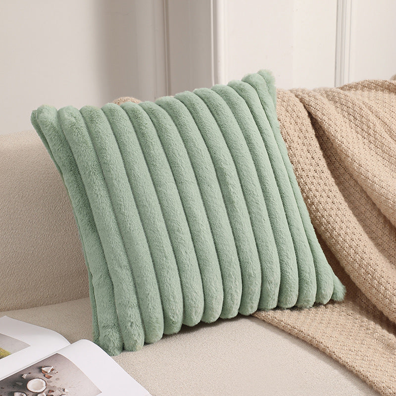 Wholesale  Christmas pillowcase solid color coreless plush pillowcase