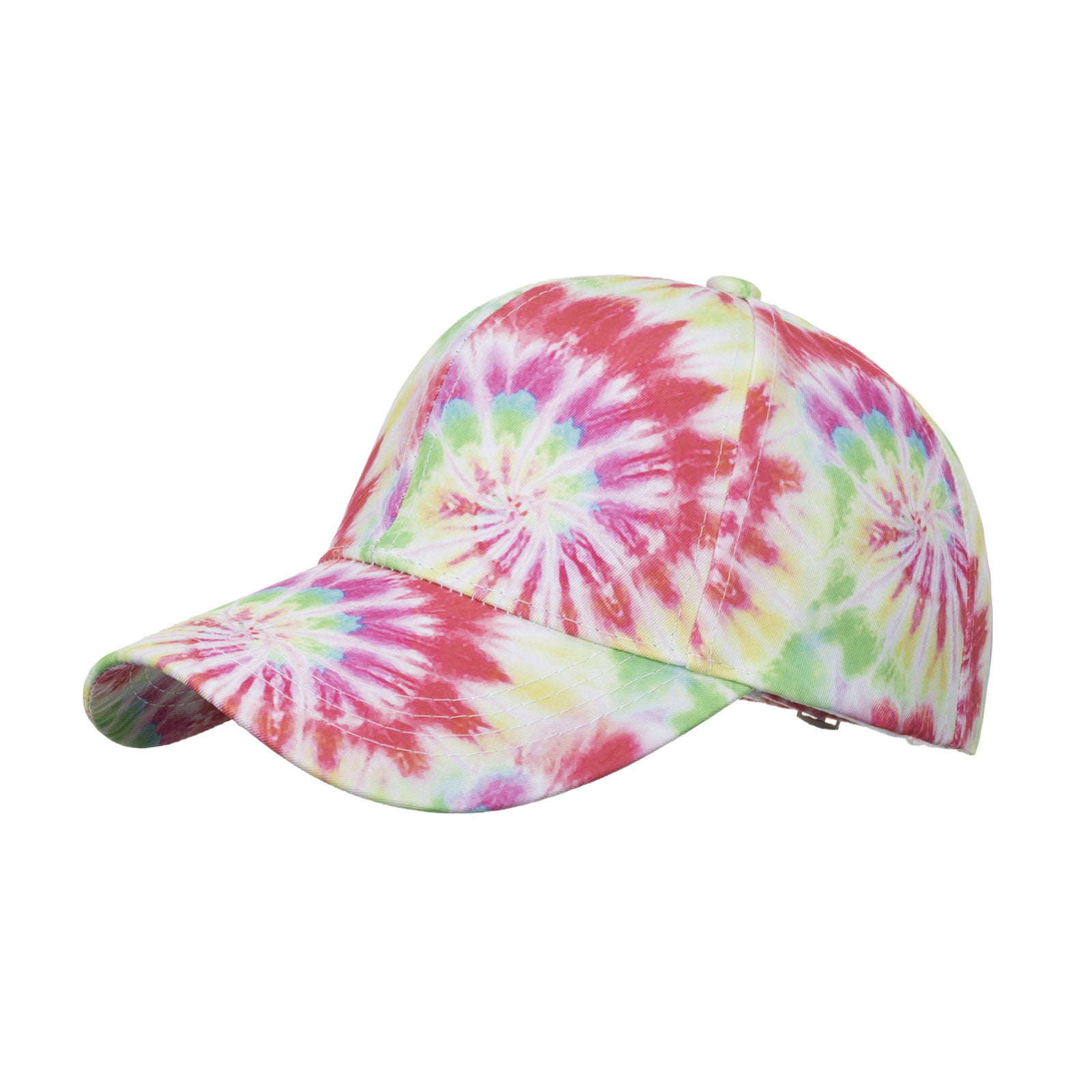 Wholesale Gradient Tie Dyed Polyester Baseball Caps