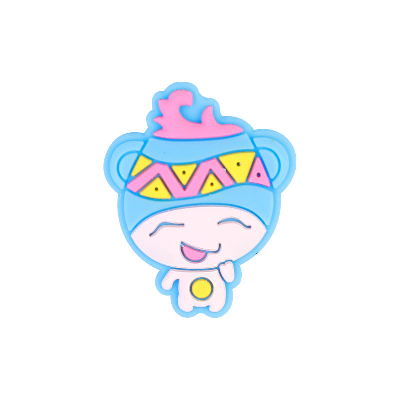 Wholesale 50PCS Twelve Zodiac Silicone Beads