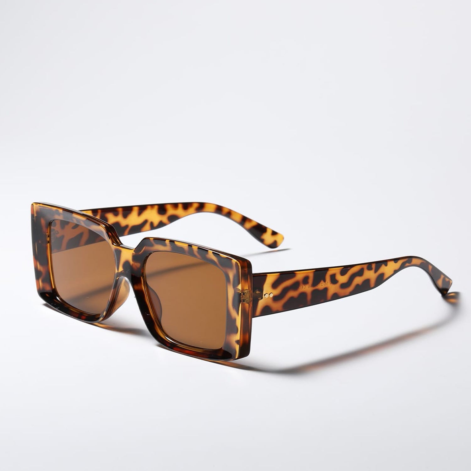 Wholesale Large Square Frame PC Sunglasses