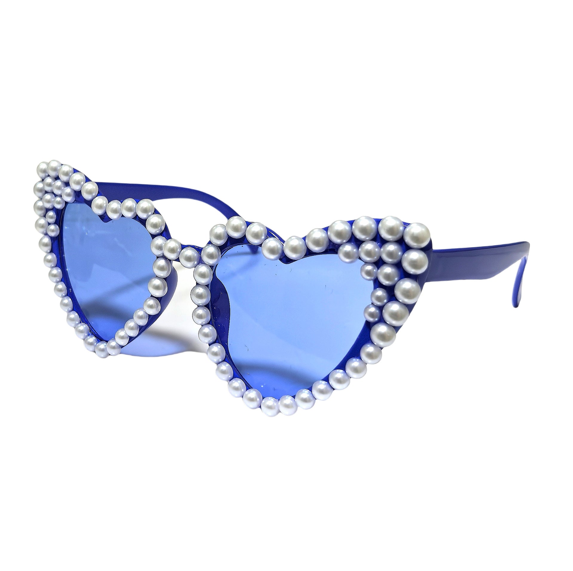Wholesale  Peach Heart Sunglasses Wedding Heart Cat Eye Sunglasses