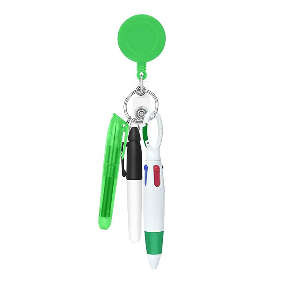 Wholesale Pen Set Medical Care Retractable Scroll Keychain