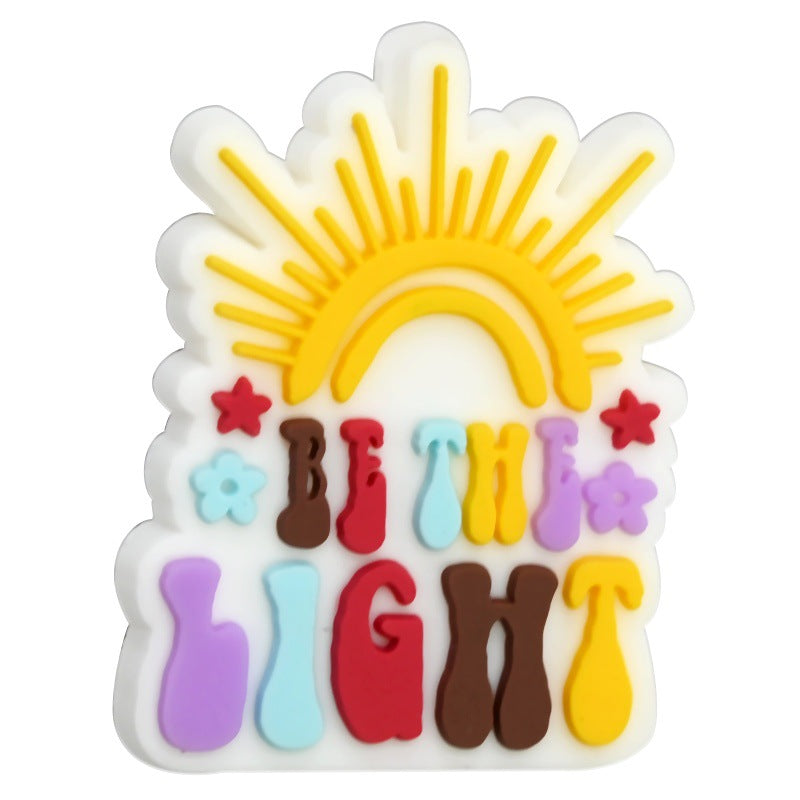 Wholesale  Random 100pcs/pack  Phrase series bead  Focal Beads