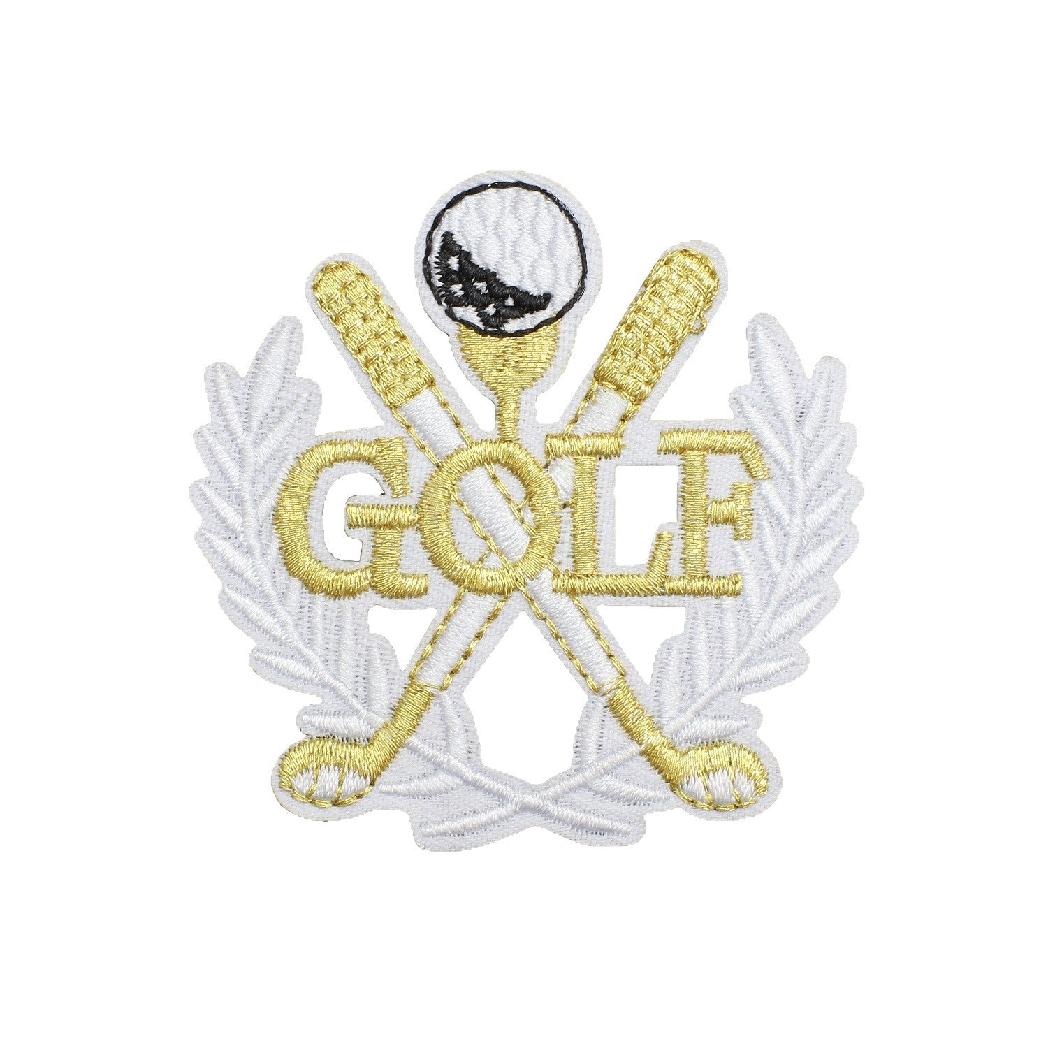 Wholesale Chic Golf Club Embroidered Patch Polyester Clothing Decorative Accent Casual Everyday Use