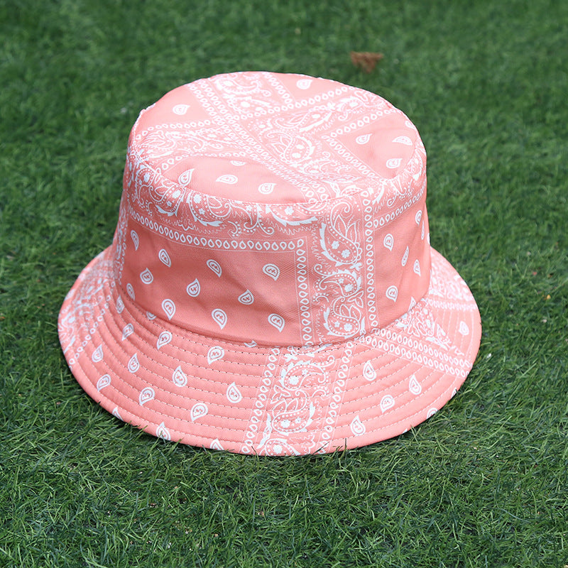 Wholesale 2023 Summer New Cashew Flower Polyester Bucket Hat