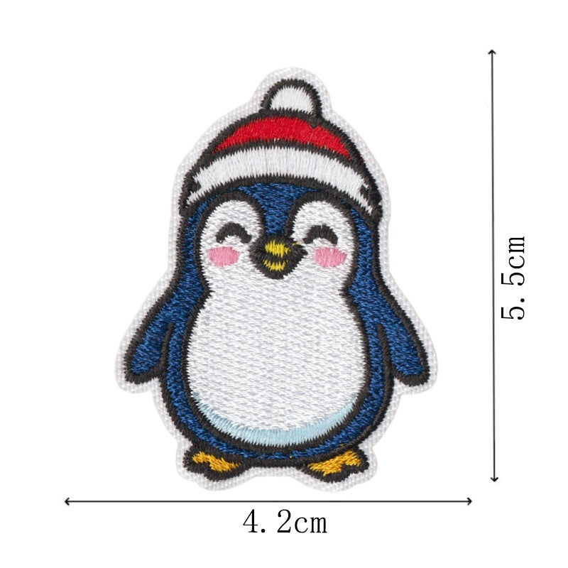 Wholesale Cute Forest Animal Embroidery Patches Set Of 9 Iron On DIY Decorative Accent For Kids Clothing Repair Backpack Hat Decor