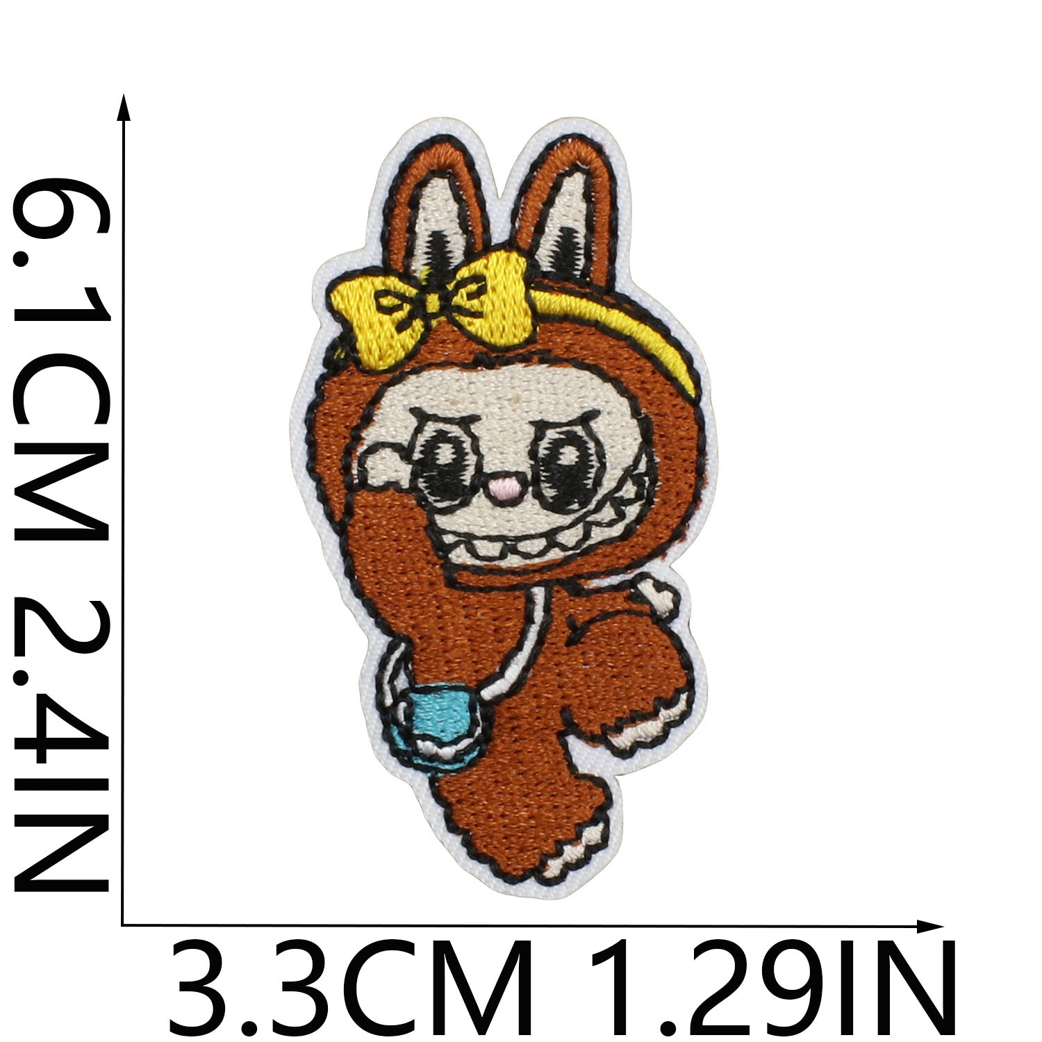 Wholesale Cartoon character embroidered fabric patches OLY Exclusive