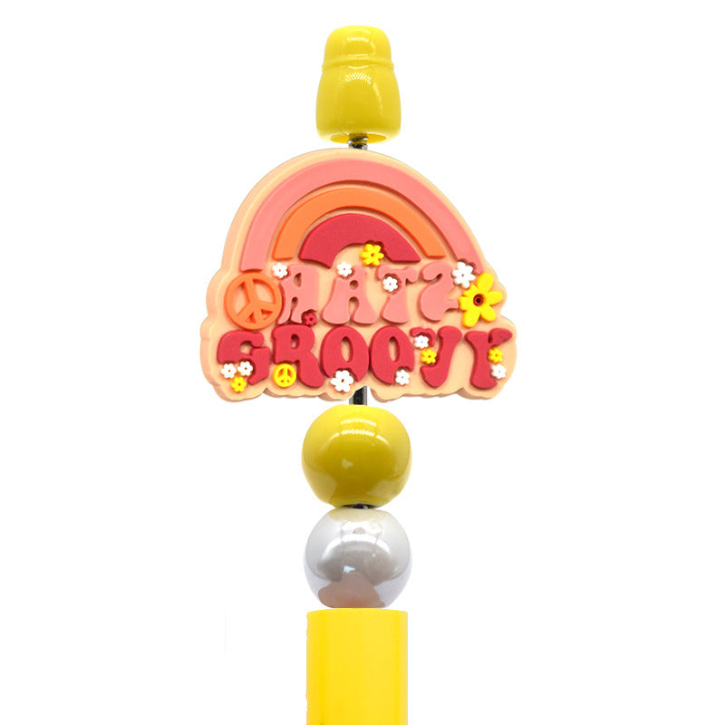 Wholesale 100pcs Diy Cartoon Pvc Soft Glue Beads