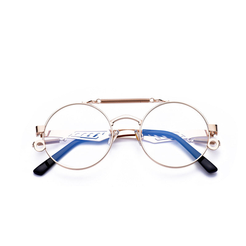 Wholesale Personalized Metal Spring PC Sunglasses