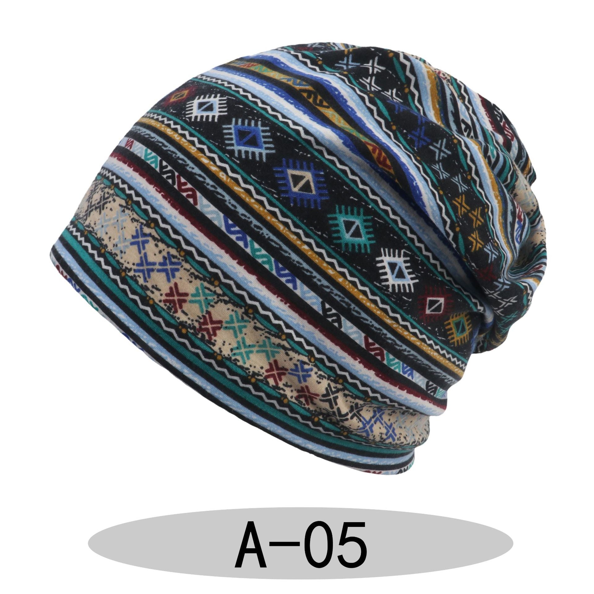 Wholesale Ethnic Style Series Cashew Flower Baotou Hat