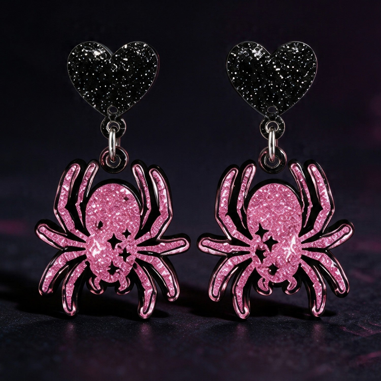 Wholesale Gothic Acrylic  Earrings Creative  Jewelry Accessory For Party