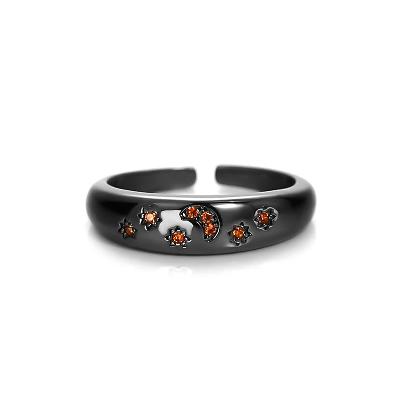 Wholesale Dark Gothic style cross retro ring