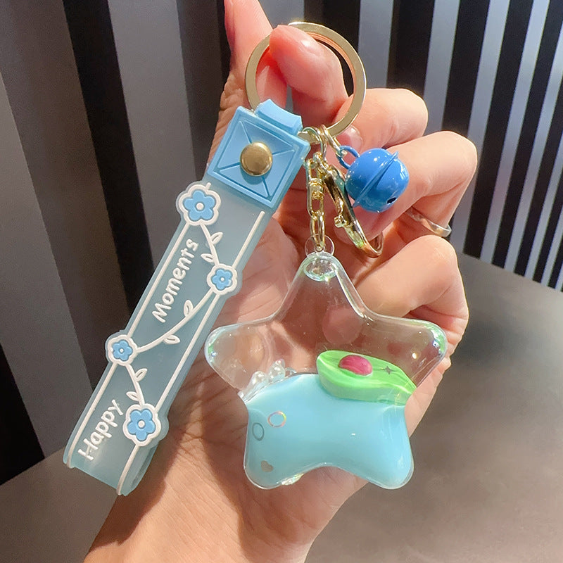 Fruta acrílica al por mayor de aceite estrella de cinco puntas y botella de deriva