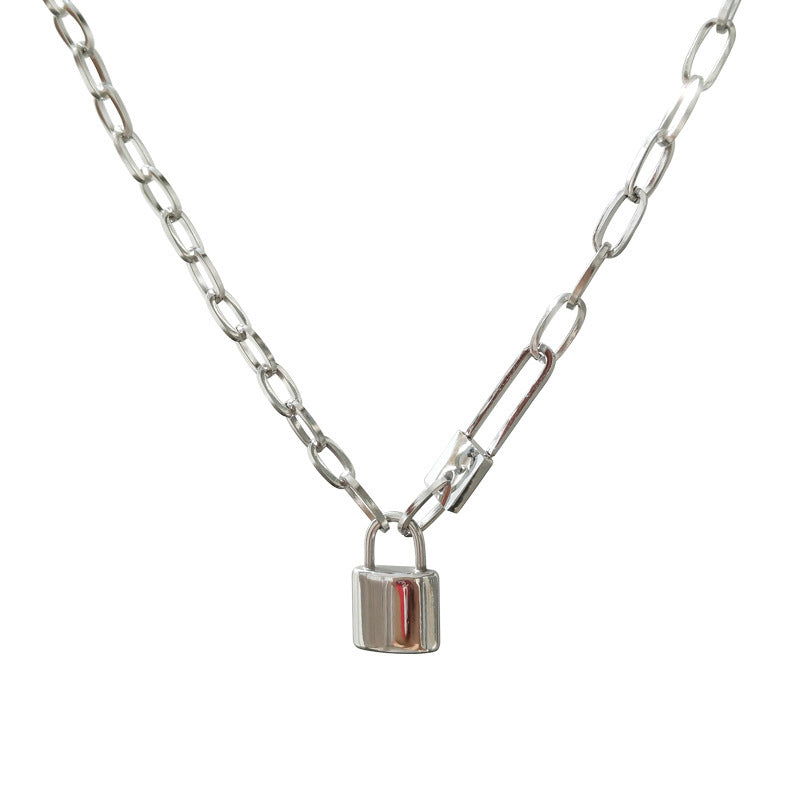 Wholesale Retro Hip-hop Titanium Steel Necklace