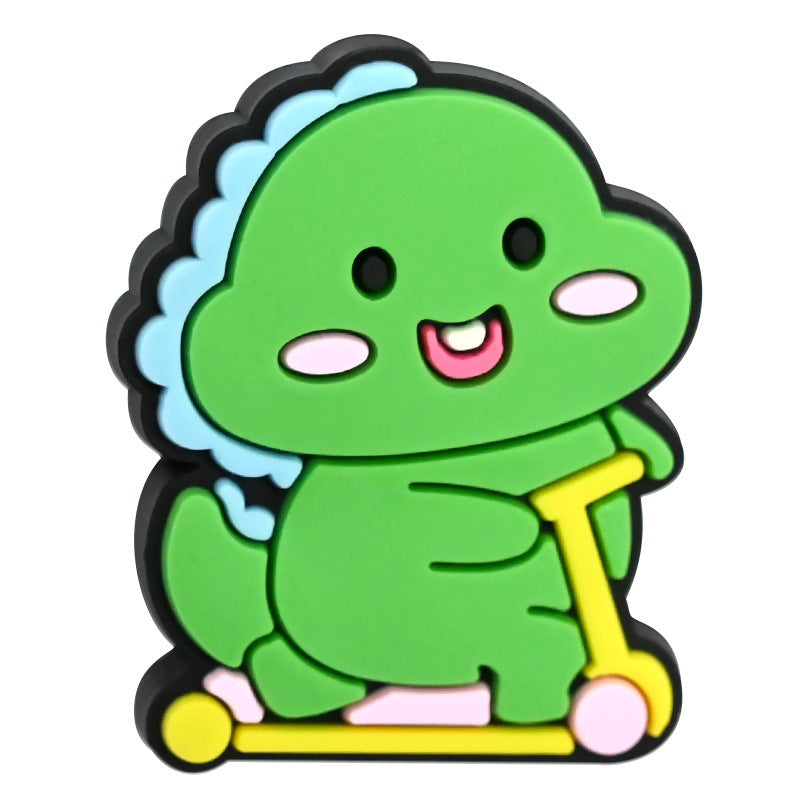 Wholesale Random 100pcs/pack  Cute cartoon dinosaur beaded necklace