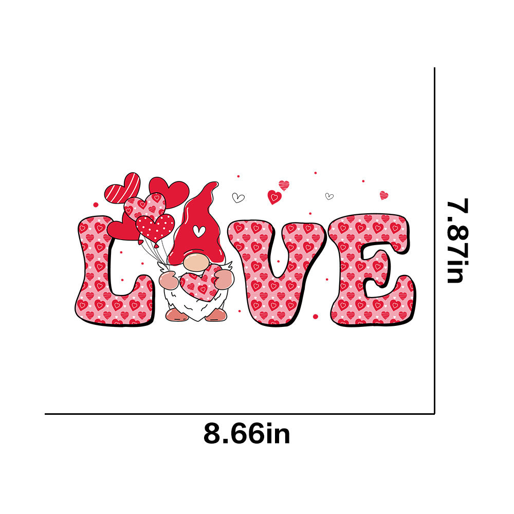 Wholesale Valentine' s Day UV DTF Ready to Press Transfers Wraps