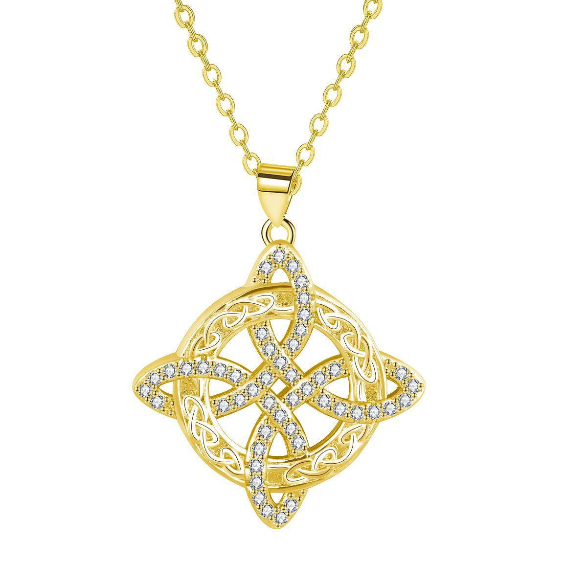 Wholesale fashion personality light luxury niche necklace