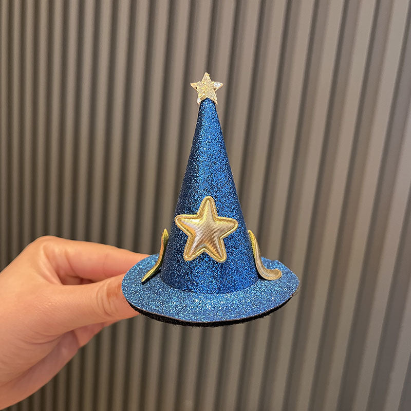 Wholesale Halloween Witch Ghost Hat Headdress Hair Accessories OLY-HC-XiaoShu008