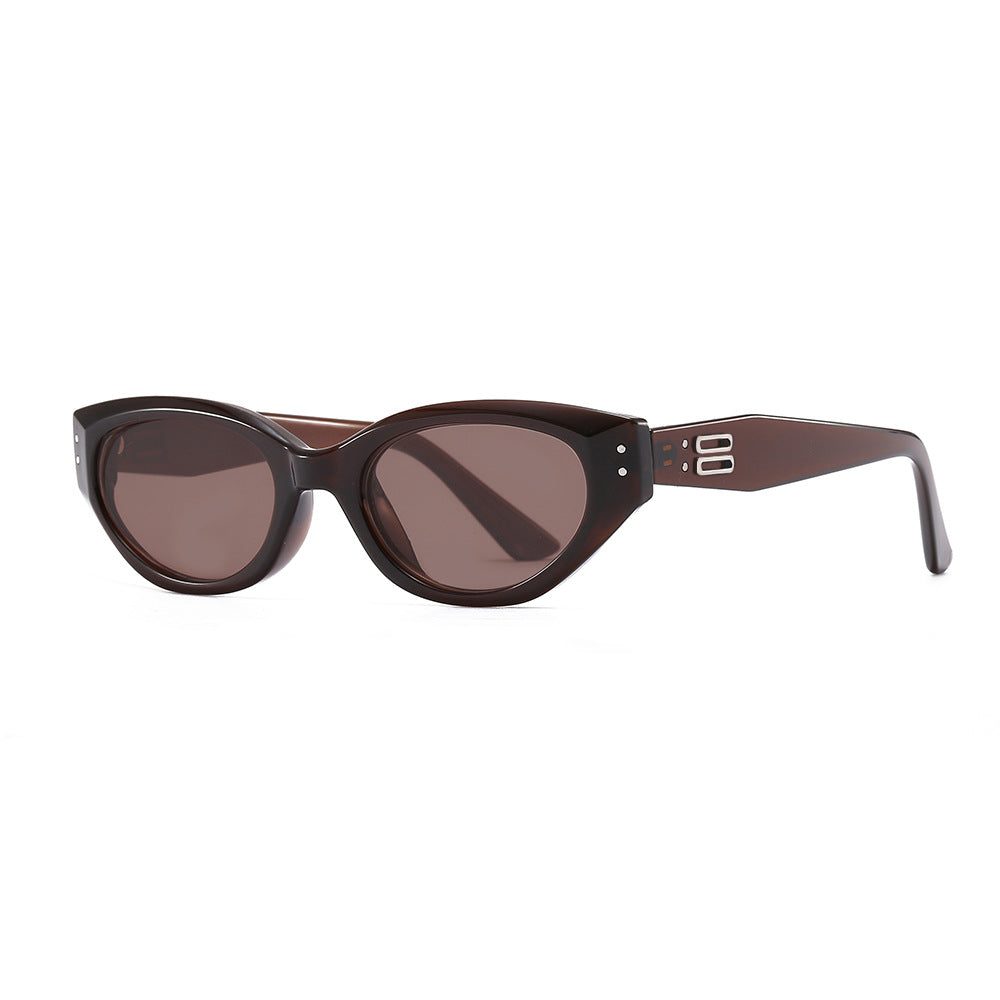 Wholesale Retro cat-eye sunglasses small frame