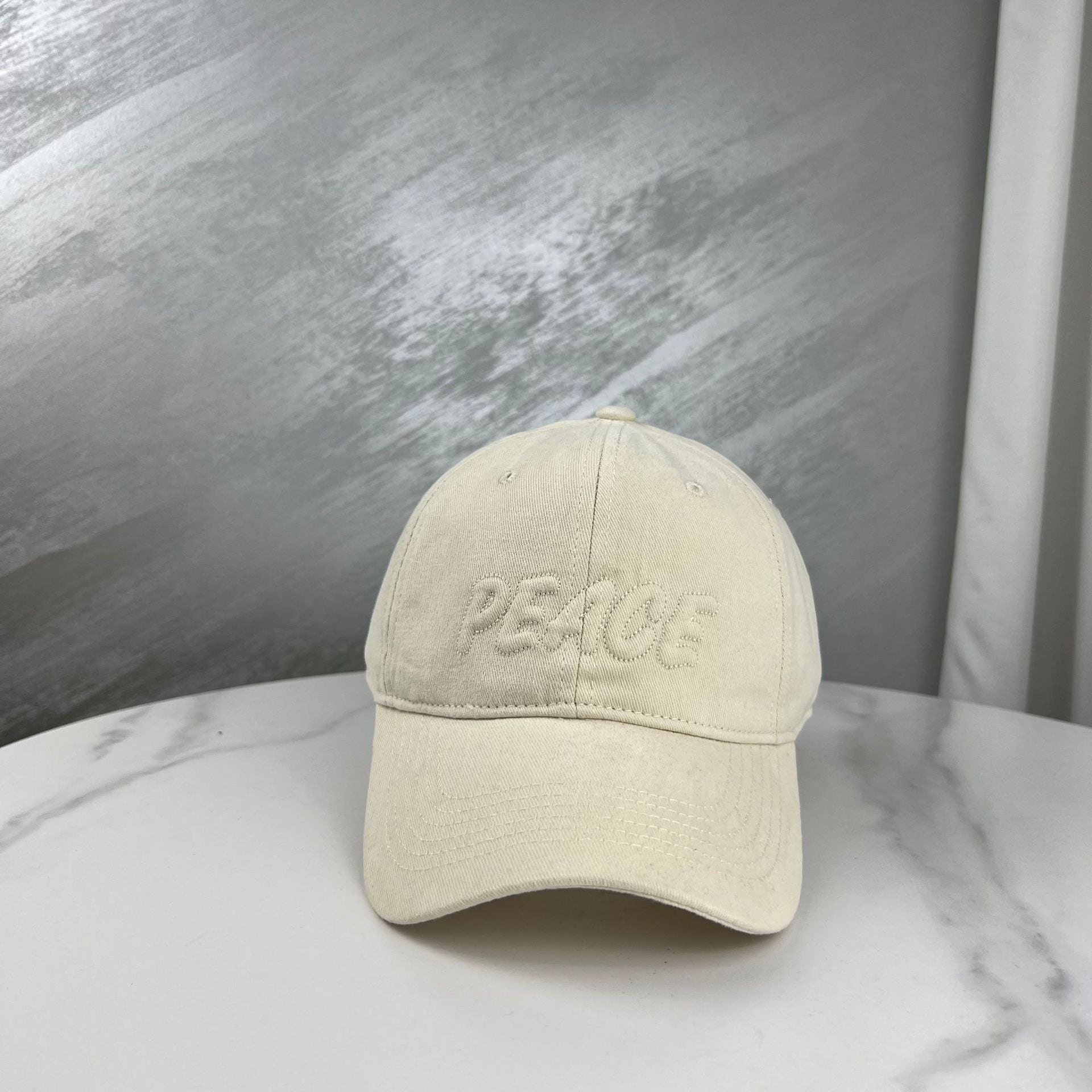 Wholesale Frosted Letter Embroidered Cotton Baseball Caps