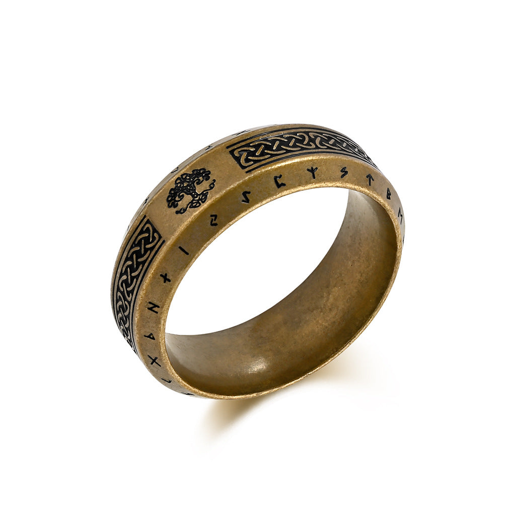 Wholesale Tree of Life Stainless Steel Ring