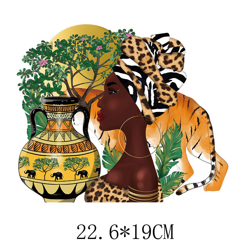 Wholesale  Girls Letter Heat Transfer Stickers UV DTF Ready to Press Transfers Wraps