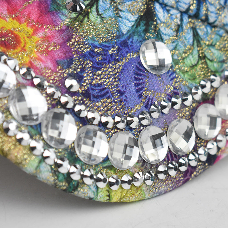 Wholesale New Color Cotton Baseball Cap with Diamonds