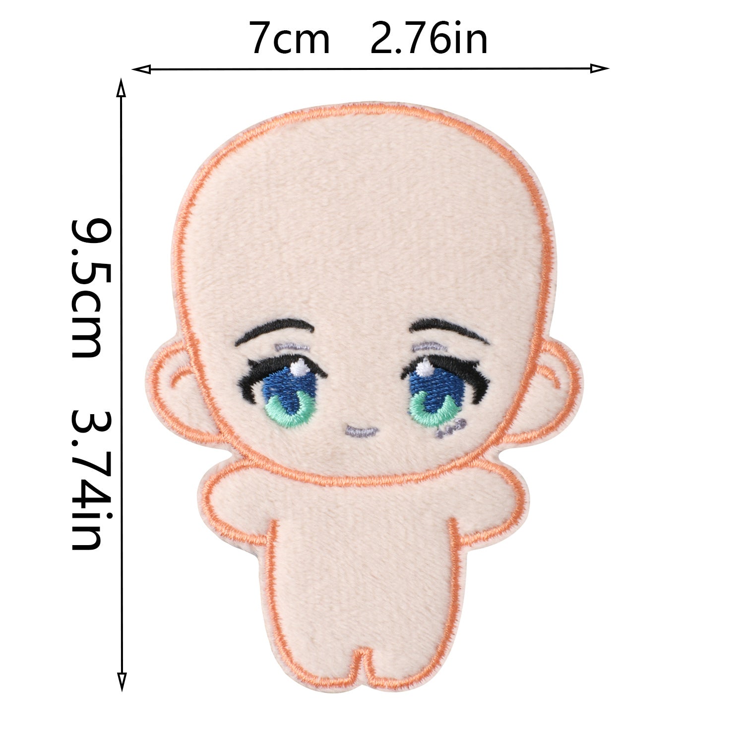 Wholesale 200 Sets Trendy Felt Doll DIY Embroidery Patch Kit For Clothing Decoration Boutique Craft Supply OLY Exclusive