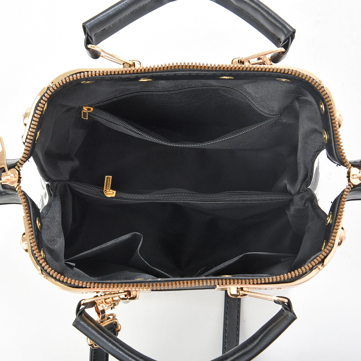 Wholesale Letter Trendy  Summer Large-Capacity Cow Pattern Chain Shoulder