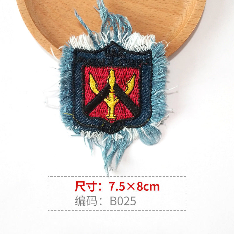 Wholesale Letter Skull Series Embroidery DIY Patches