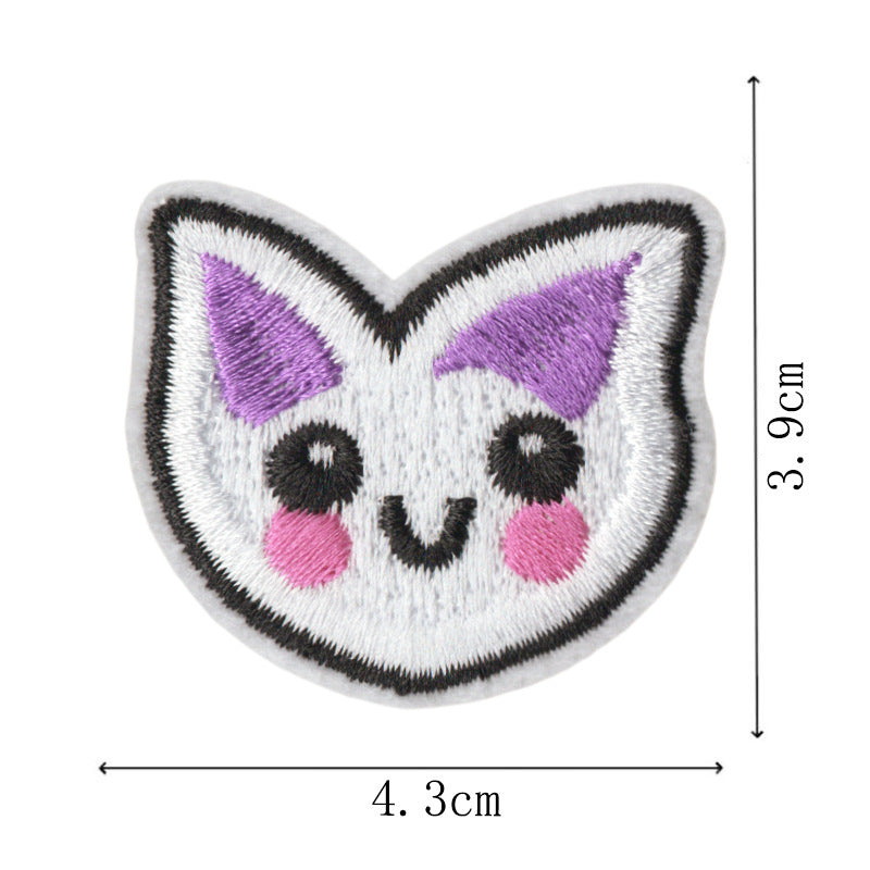 Wholesale Cartoon Animal Iron On Embroidery Patches Set Of 9 For Towels DIY Clothing Scrapbooking Resale Gift