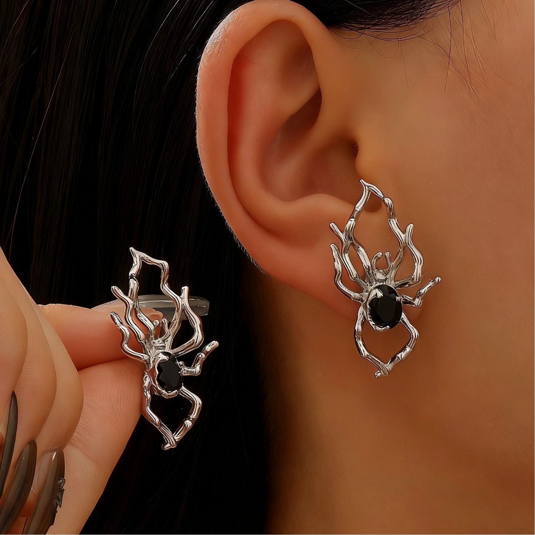 Wholesale Gothic  Earrings For Women  Animal Jewelry Accessory Alloy Electroplated Trendy Boutique Resale