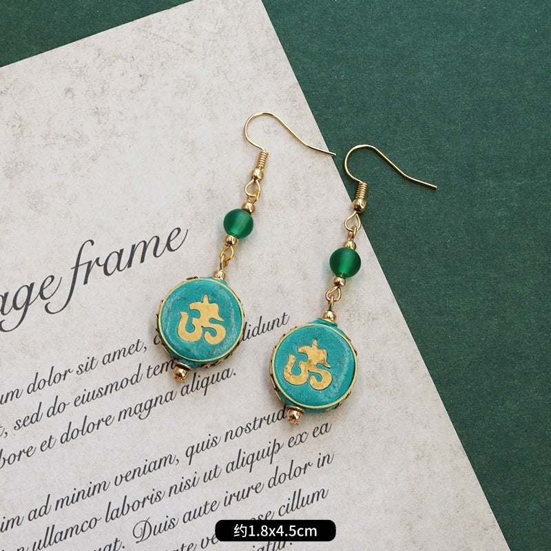 Wholesale Nepal Minimalist Alloy Earrings