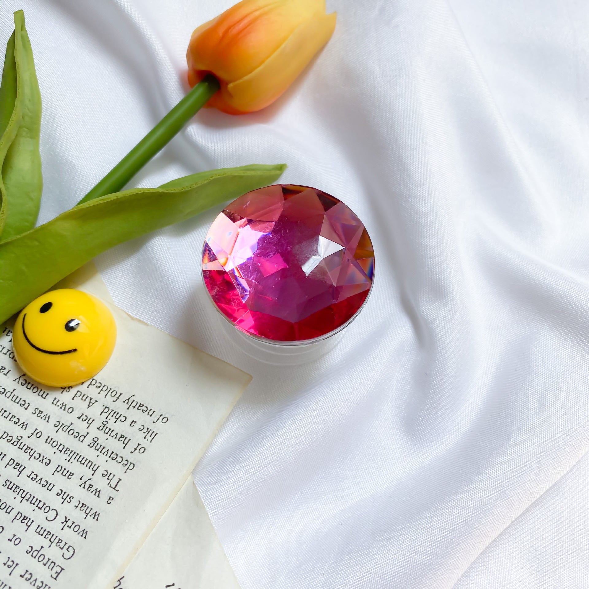 Wholesale Plastic Gem Rhinestone Mobile Phone Airbag Holder