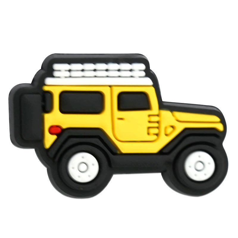 Wholesale Random 100pcs/pack  Off road vehicle series cartoon bead   Focal Beads