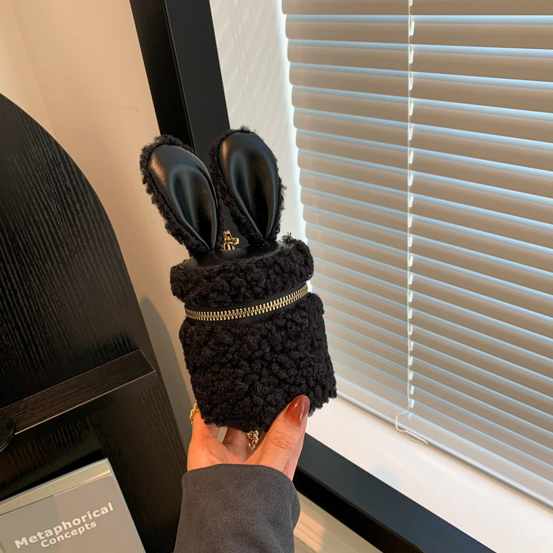 Wholesale Children's Bag Lambswool Mini Lipstick Bag Chain Crossbody Bag