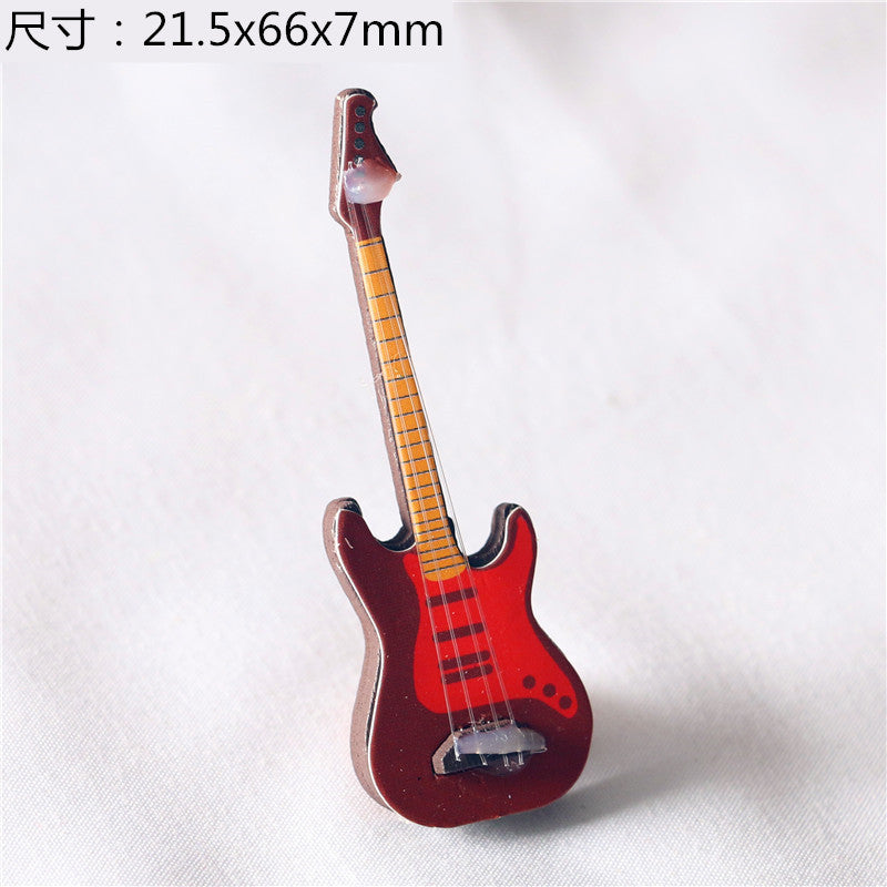 Wholesale Mini Miniature Instrument Model Classical Guitar Doll Accessories