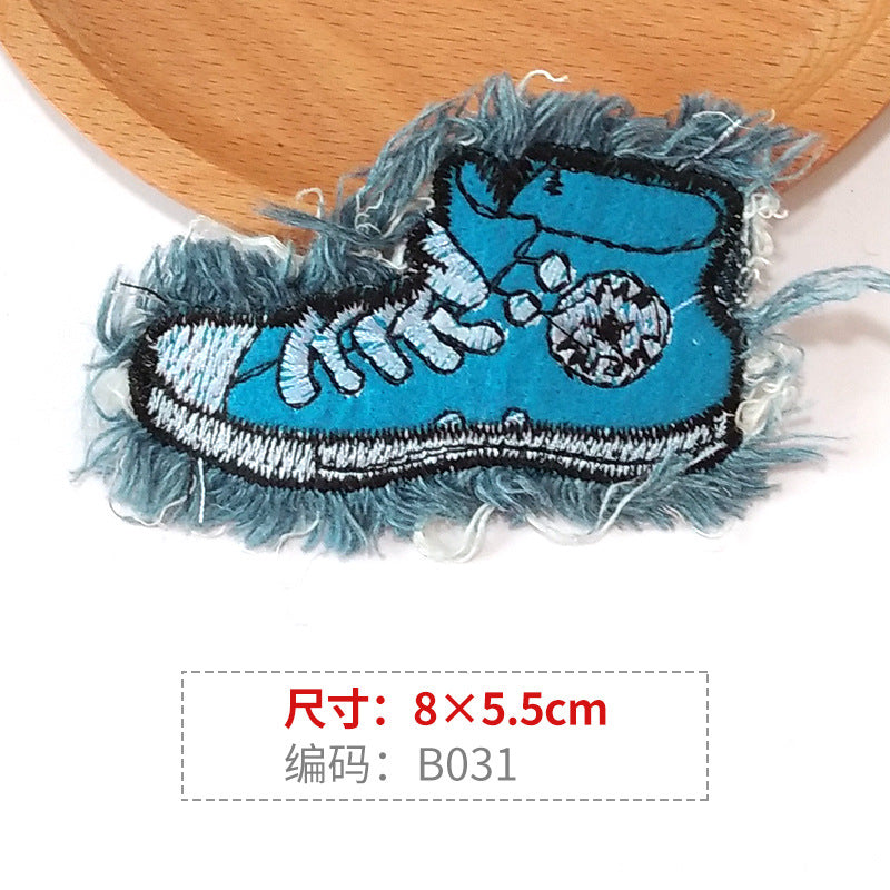 Wholesale Letter Skull Series Embroidery DIY Patches