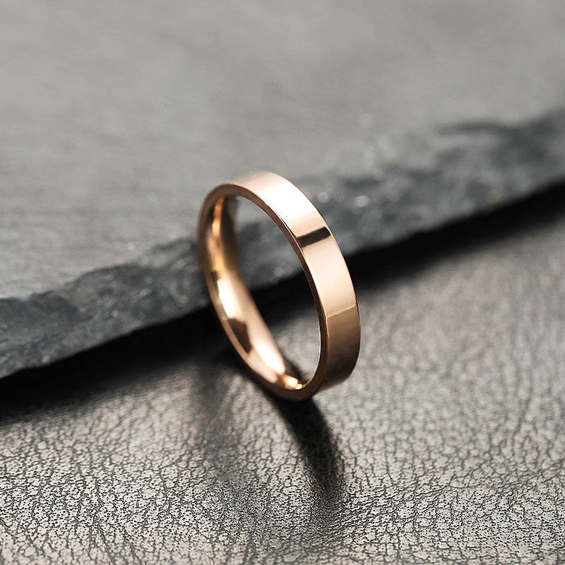 Wholesale Stainless steel ring shiny ring