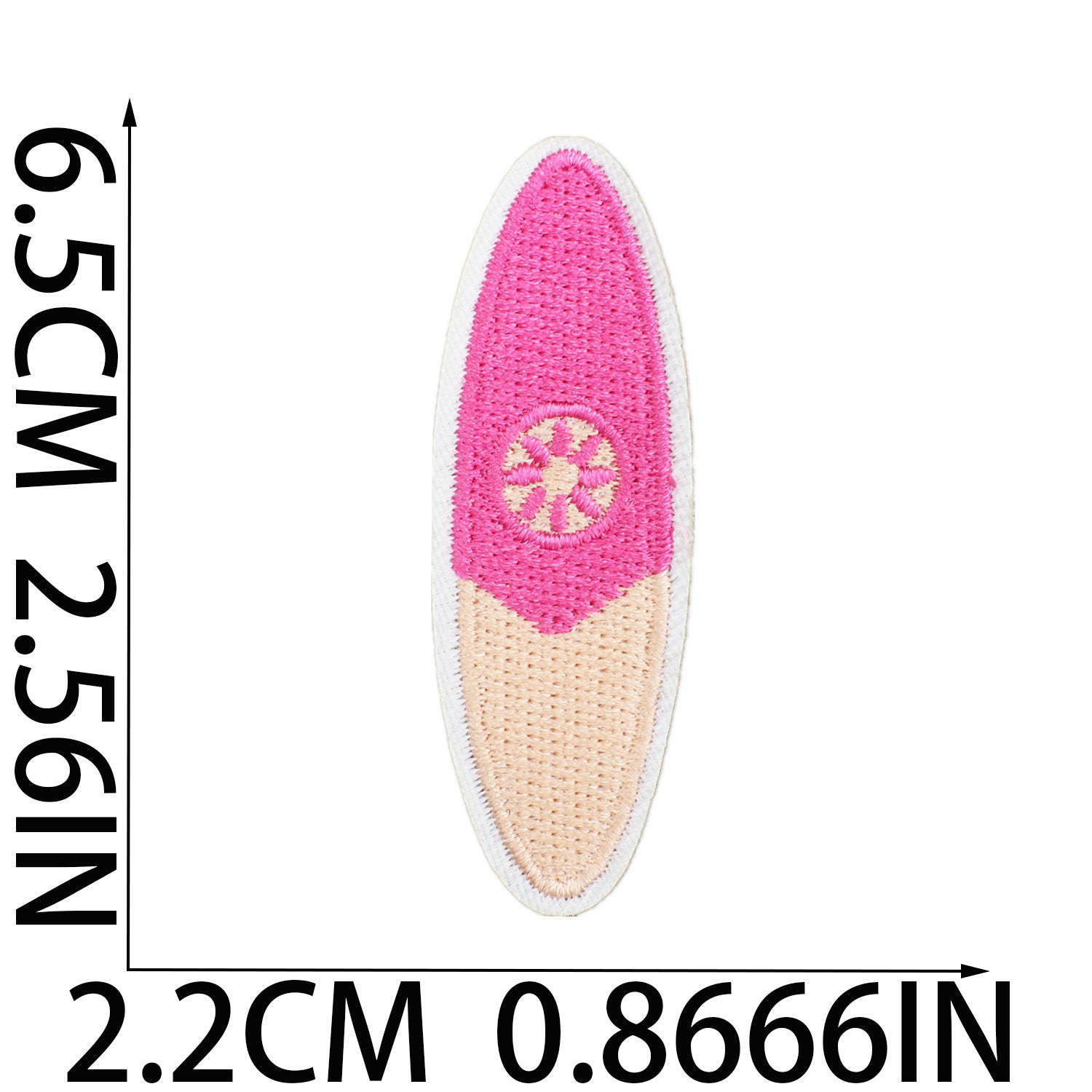 Wholesale Trendy Summer Beach Embroidered Patches For Clothing Vacation Decorative DIY Accessory For Resale