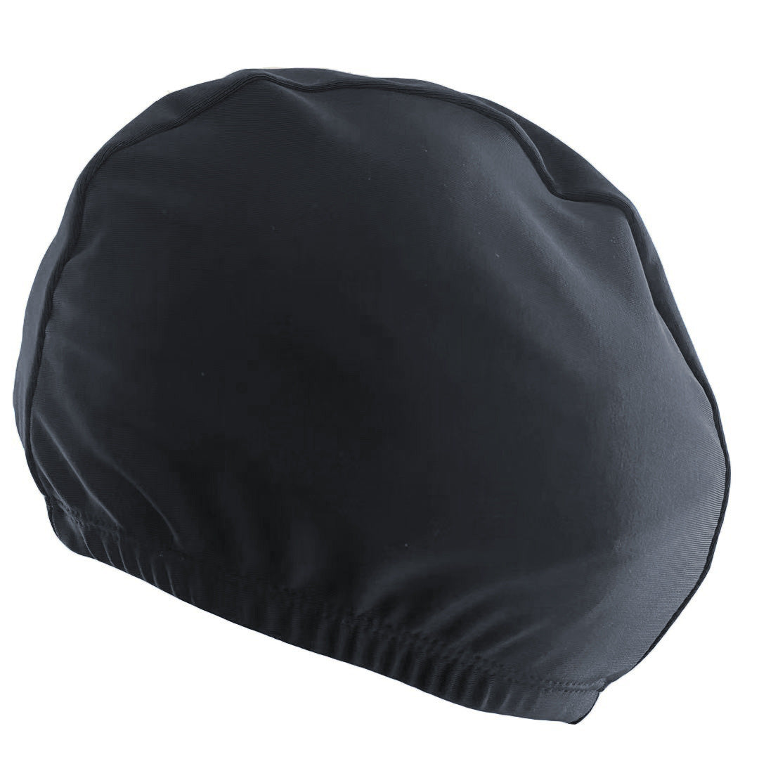 Wholesale 5pcs Adult polyester fabric underhead swim cap Summer