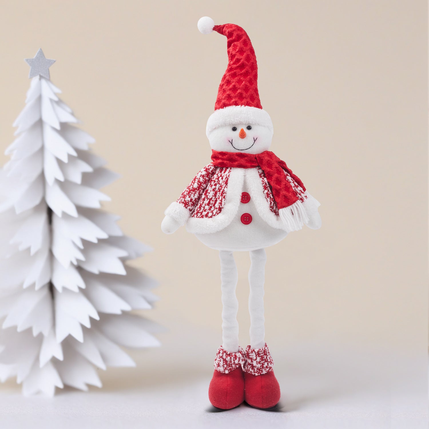 Wholesale Christmas Telescopic Doll Cute Elk Doll Ornaments
