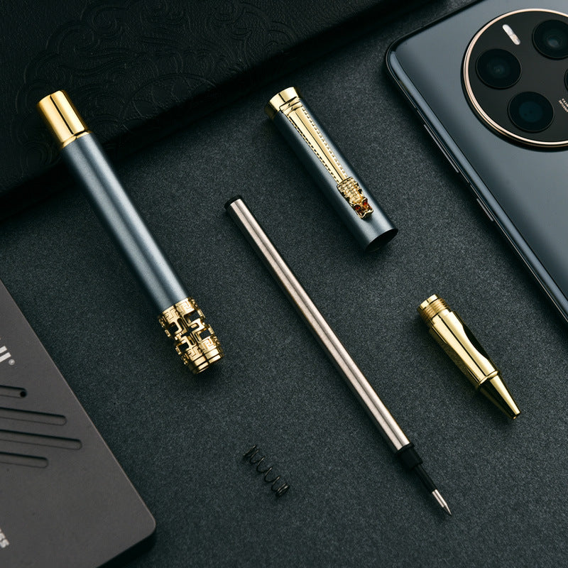 Wholesale Leading Hollow Metal Signature Pens