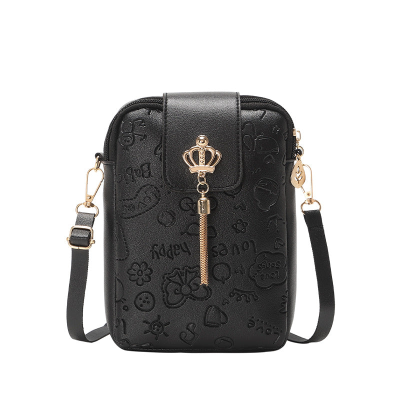 Wholesale PU Crown Crossbody Bag