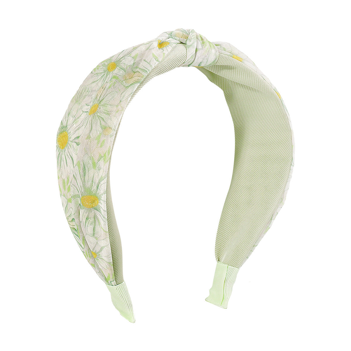 Wholesale Floral Fabric Color Block Headband