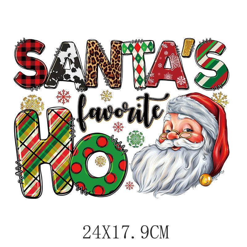 Wholesale Merry Christmas UV DTF Ready to Press Transfers Wraps