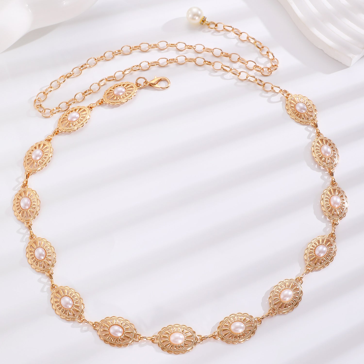 Wholesale Bohemian Ocean Style Metal Waist Chain For Women Starfish Heart Butterfly Charm Ancient Silver Finish Chic Dress Accessory