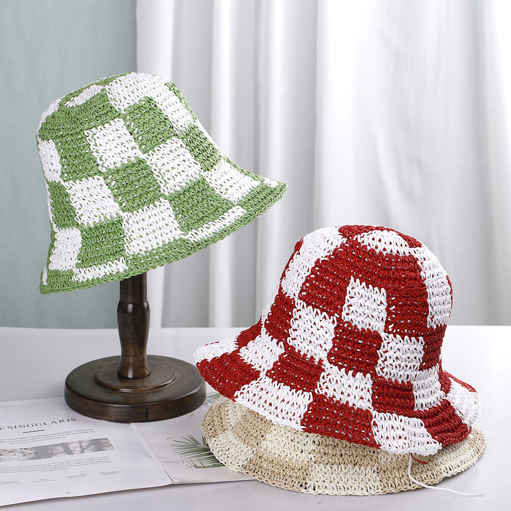 Wholesale Hand Knitted Summer Breathable Straw Hats