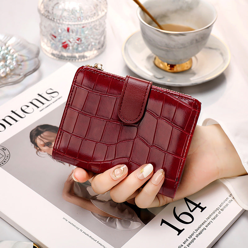 Billetera corta de las mujeres pus al por mayor