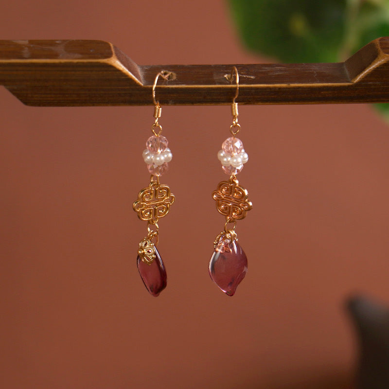 Wholesale Vintage court style ethnic antique earrings